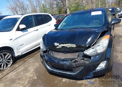 2013 Hyundai Elantra Gls from USA, damaged, VIN 5NPDH4AE5DH319804